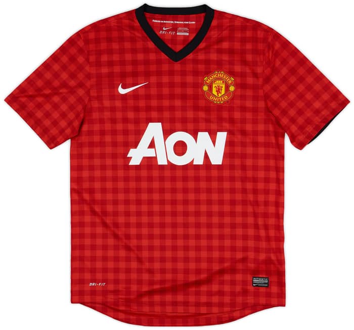2012-13 Manchester United Home Shirt Scholes #22 - 9/10 - (M)