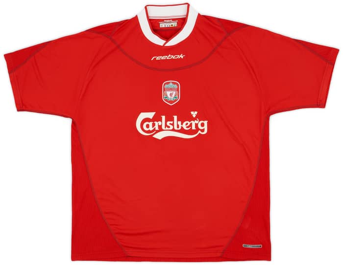 2002-04 Liverpool Home Shirt Owen #10 - 8/10 - (XL)