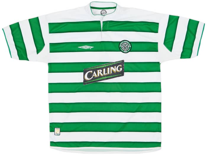 2003-04 Celtic Home Shirt Hartson #10 - 6/10 - (L)