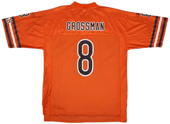 2004 Chicago Bears Grossman #8 Reebok On Field Alternate Jersey - 9/10 - (L)