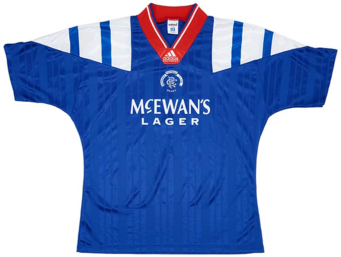 1992-94 Rangers Home Shirt #9 (McCoist) - 9/10 - (L/XL)
