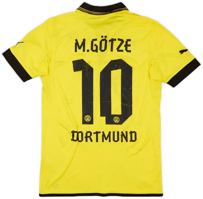 2012-13 Borussia Dortmund Home Shirt M.Gotze #10 - 3/10 - (S)