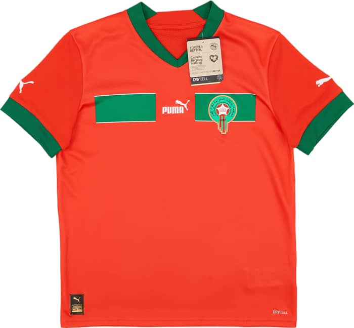 2022-23 Morocco Home Shirt (KIDS)