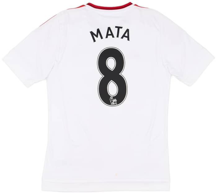 2015-16 Manchester United Away Shirt Mata #8 - 8/10 - (S)