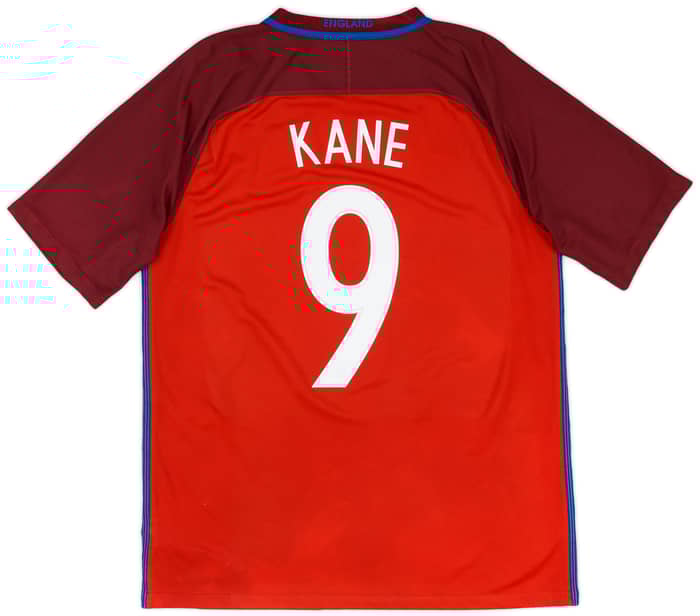2016-17 England Away Shirt Kane #9 - 7/10 - (L)