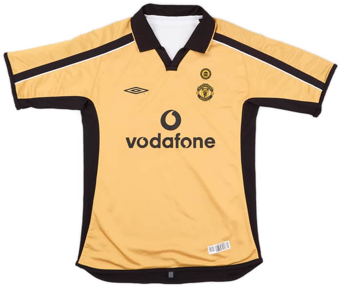 2001-02 Manchester United Centenary Away/Third Shirt - 8/10 - (M.Boys)