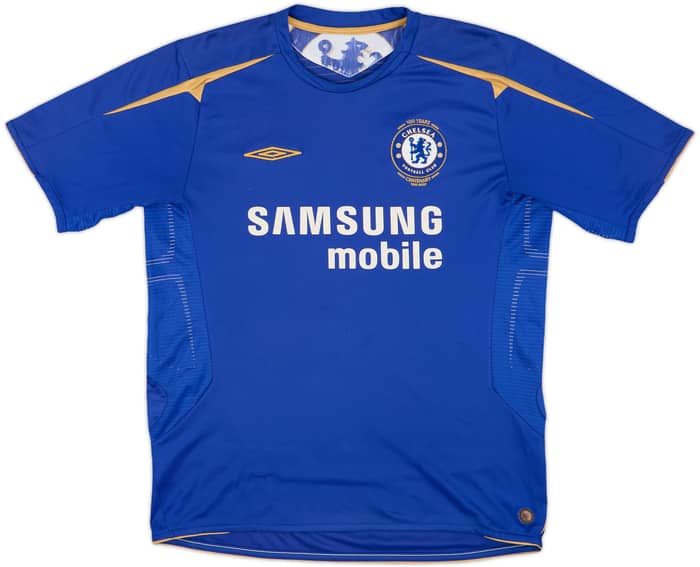 2005-06 Chelsea Centenary Home Shirt Lampard #8 - 5/10 - (XL)
