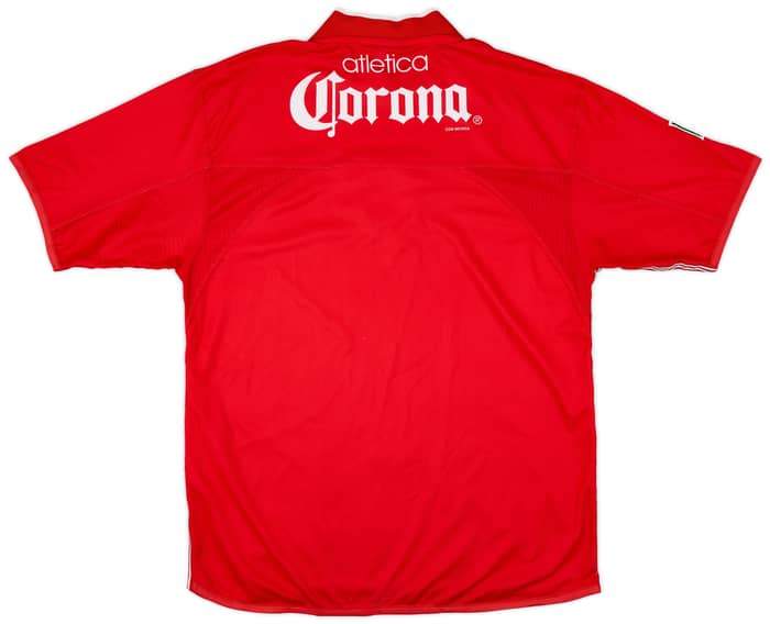 2000-01 Deportivo Toluca Home Shirt - 9/10 - (XL)