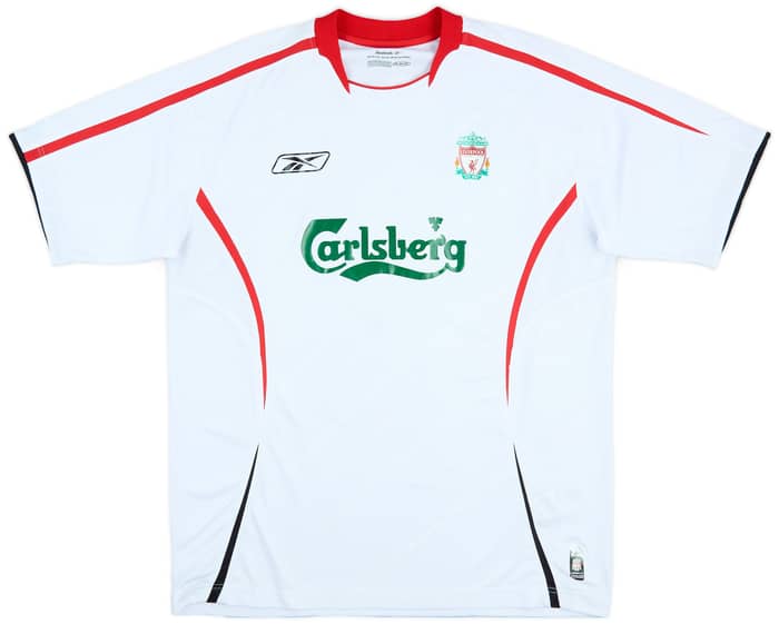 2005-06 Liverpool Away Shirt Gerrard #8 - 10/10 - (L)