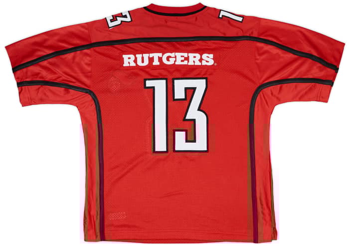 2000s Rutgers Scarlett Knights #13 Steve & Barry's Home Jersey - 8/10 - (M)