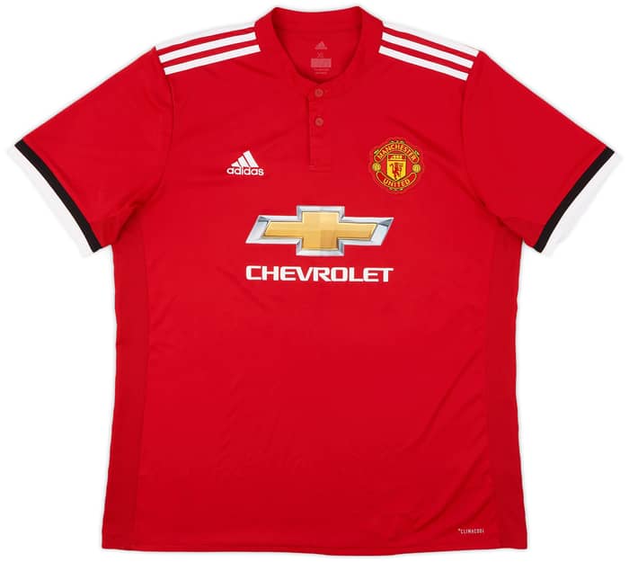 2017-18 Manchester United Home Shirt Shaw #23 - 7/10 - (XL)