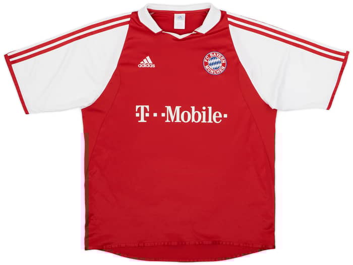 2004-05 Bayern Munich Home Shirt Ballack #13 - 7/10 - (XL)