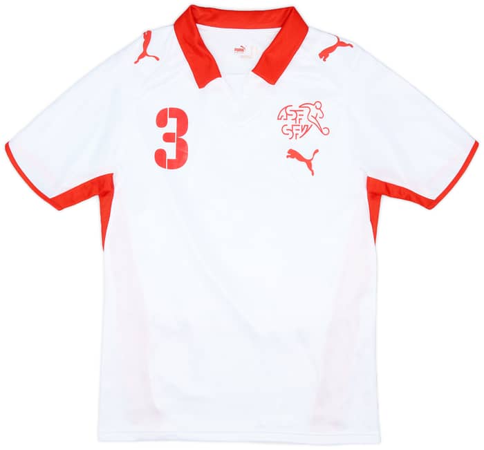 2008-10 Switzerland Away Shirt #3 - 9/10 - (S)