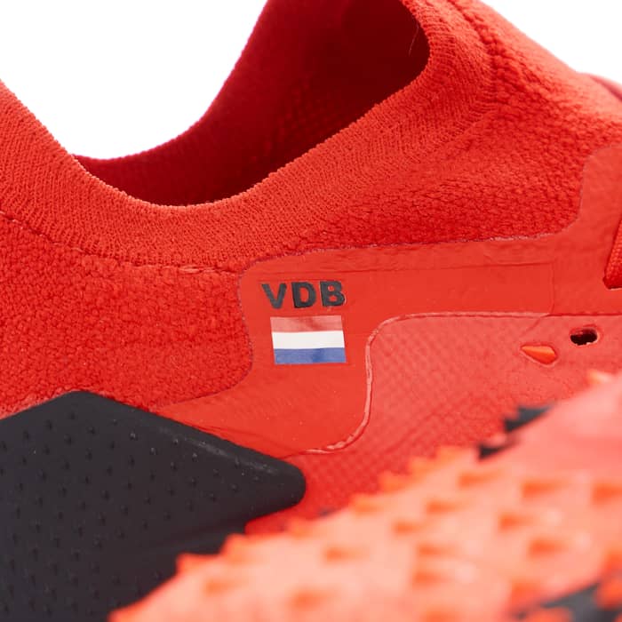 2023-24 adidas Player Issue Predator Freak.1 Low Demonskin Football Boots (van de Beek) - SG (UK 8)
