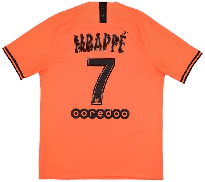 2019-20 Paris Saint-Germain Authentic Away Shirt Mbappe #7 - 9/10 - (L)