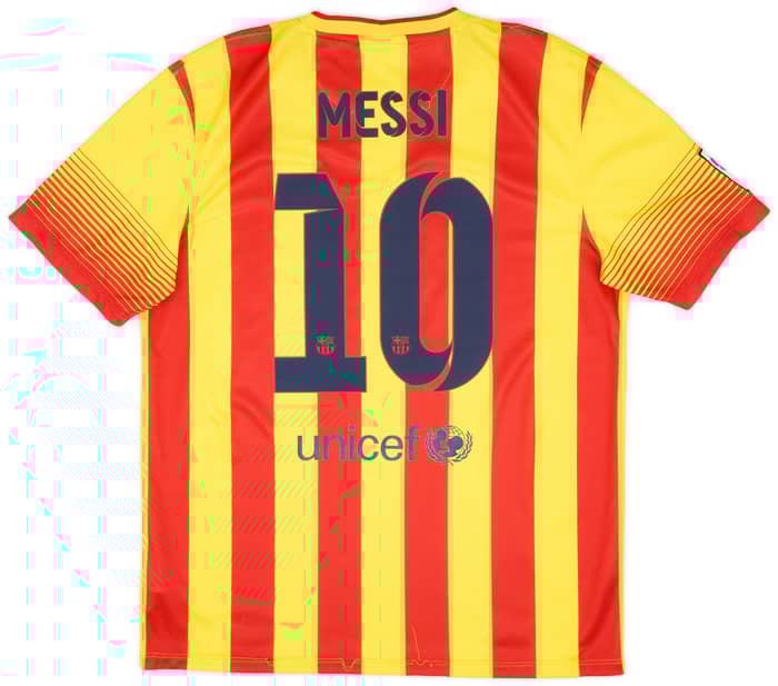 2013-15 Barcelona Away Shirt Messi #10 - 8/10 - (L)