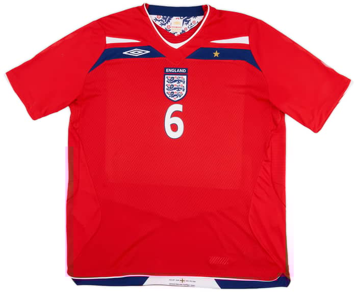 2008-10 England Away Shirt Terry #6 - 9/10 - (XXL)