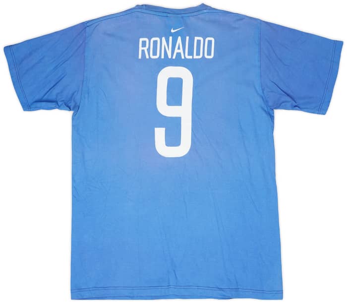 2004-05 Brazil Nike Leisure Tee Ronaldo #9 - 6/10 - (L)