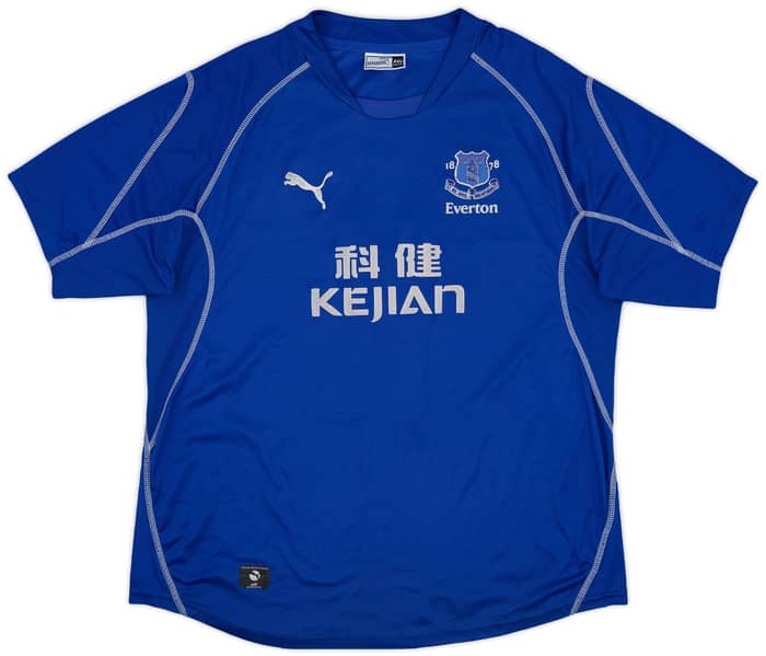 2002-03 Everton Home Shirt Rooney #18 - 8/10 - (XXL)