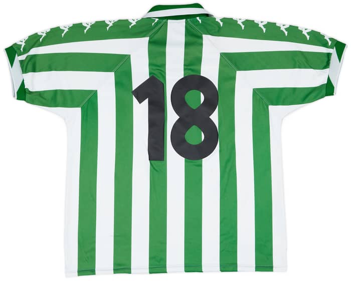 2000-02 Real Betis Match Issue Home Shirt #18