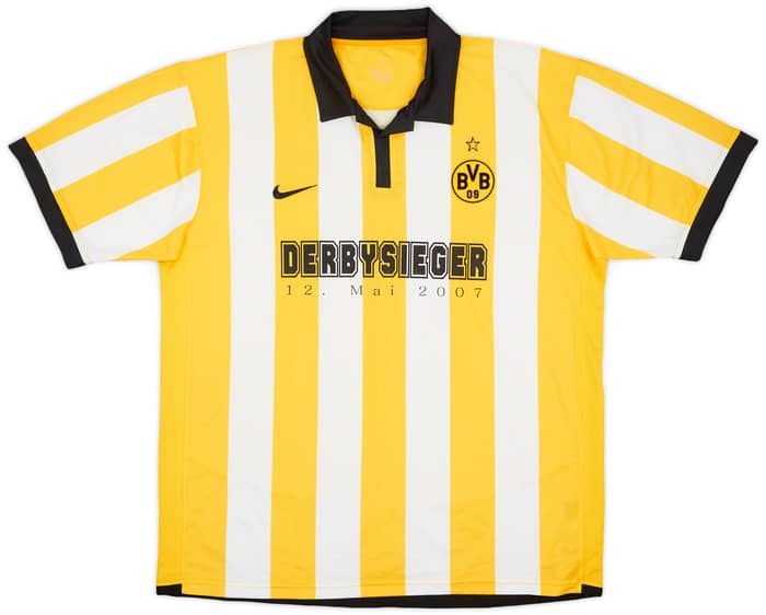 2006-07 Borussia Dortmund Home Shirt Pienaar #10 - 6/10 - (XXL)