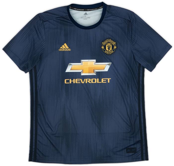 2018-19 Manchester United Third Shirt Martial #11 - 8/10 - (L)