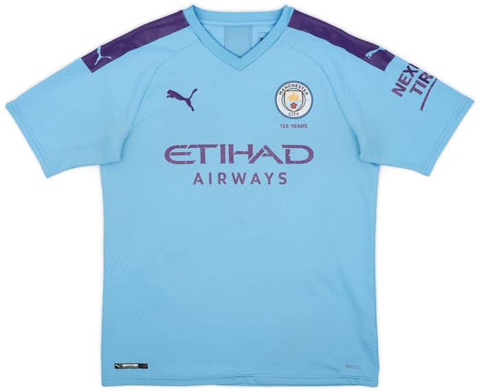 2019-20 Manchester City Home Shirt Sterling #7 - 5/10 - (M)
