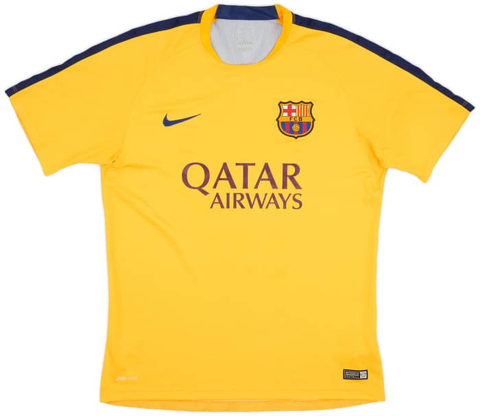 2015-16 Barcelona Nike Training Shirt - 9/10 - (L)