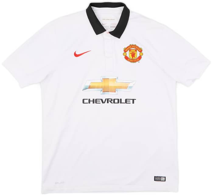 2014-15 Manchester United Away Shirt Mata #8 - 7/10 - (L)