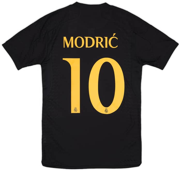 2023-24 Real Madrid Authentic Third Shirt Modric #10 (S)