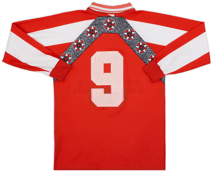 1995-96 Monza Home L/S Shirt #9 - 8/10 - (S)