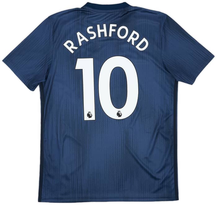 2018-19 Manchester United Third Shirt Rashford #10 - 7/10 - (M)