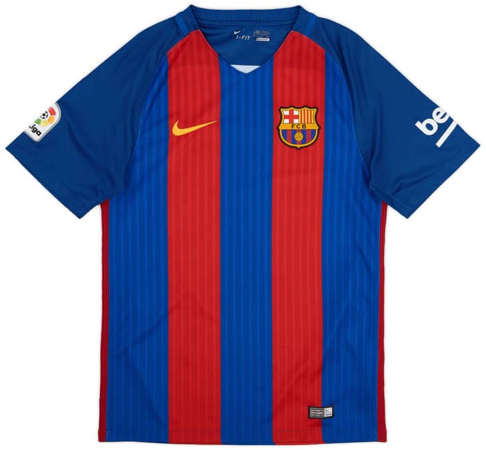 2016-17 Barcelona Home Shirt Messi #10 - 9/10 - (S)