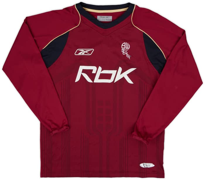 2006-08 Bolton Away L/S Shirt Speed #6 - 7/10 - (M)