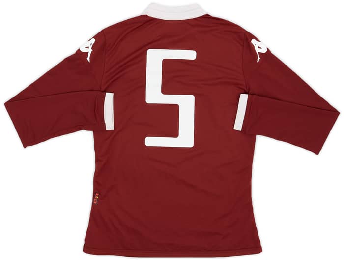 2015-16 Torino Home L/S Shirt #5 - 7/10 - (XL.Boys)