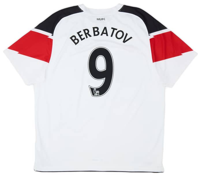 2010-12 Manchester United Away Shirt Berbatov #9 - 7/10 - (XL)