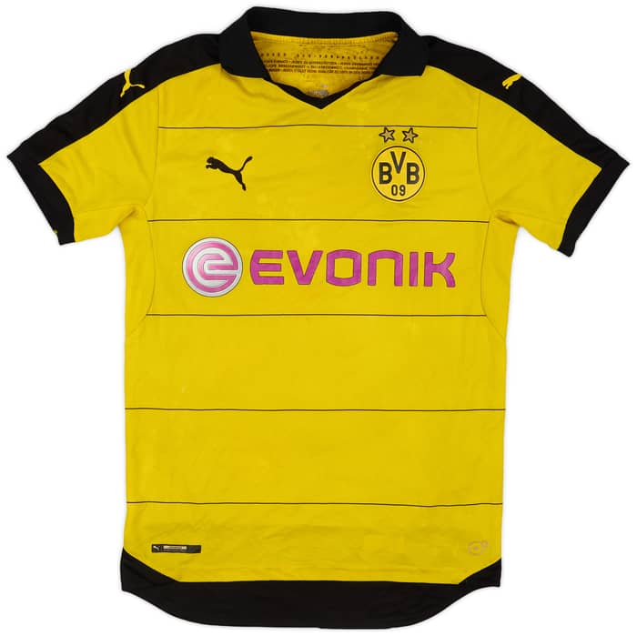 2015-16 Borussia Dortmund Home Shirt - 3/10 - (S)