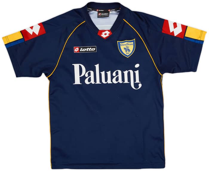 2005-06 Chievo Verona Lotto Training Shirt - 7/10 - (S)