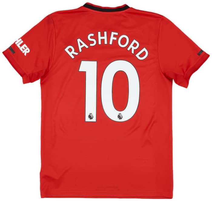 2019-20 Manchester United Home Shirt Rashford #10 - 5/10 - (M)