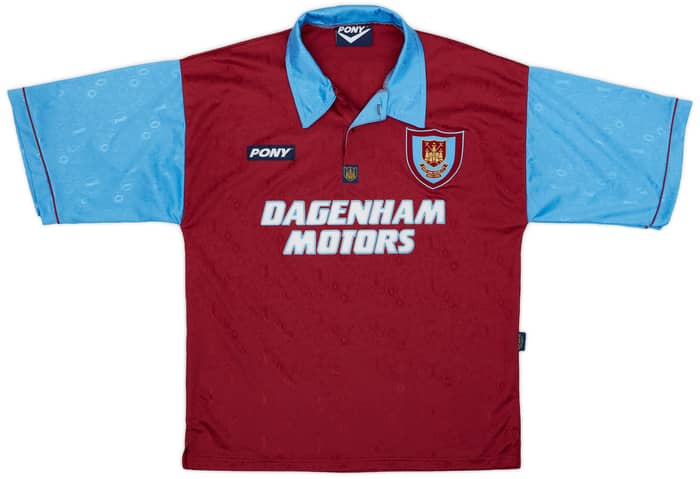 1995-97 West Ham Centenary Home Shirt Lampard #26 - 7/10 - (L)