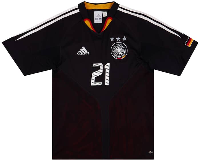 2004-06 Germany Away Shirt Lahm #21
