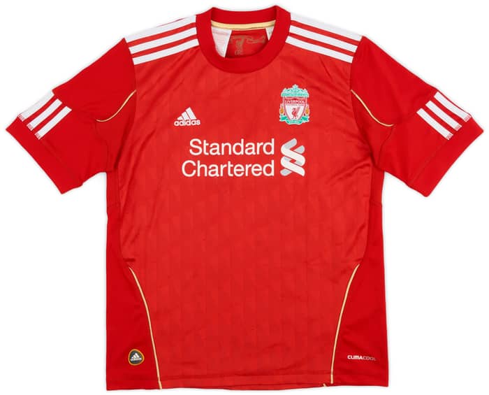 2010-12 Liverpool Home Shirt Cole #10 - 8/10 - (M.Boys)