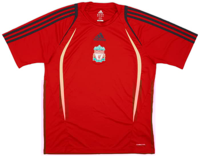 2009-10 Liverpool adidas Training Shirt - 9/10 - (L)