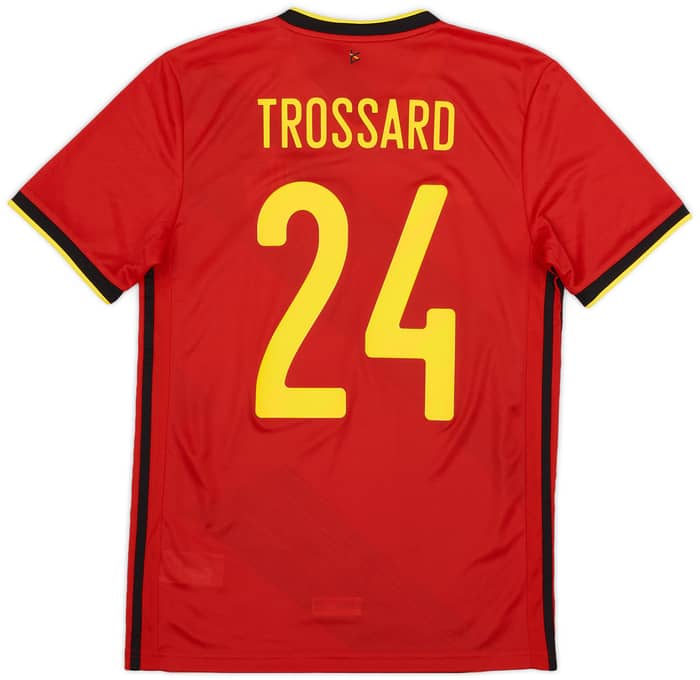 2020-21 Belgium Home Shirt Trossard #24 (S)