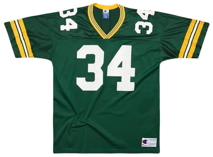 1997 Green Bay Packers Bennett #34 Champion Jersey (Home) XL