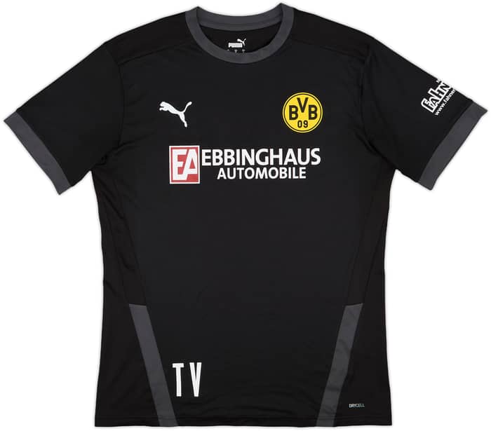 2018-19 Borussia Dortmund Staff Issue Puma Training Shirt TV - 9/10 - (L)