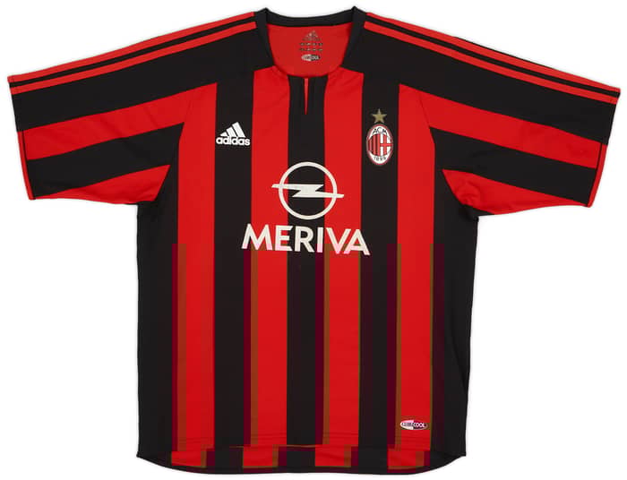 2003-04 AC Milan Player Issue Home Shirt Shevchenko #7 - 6/10 - (M)