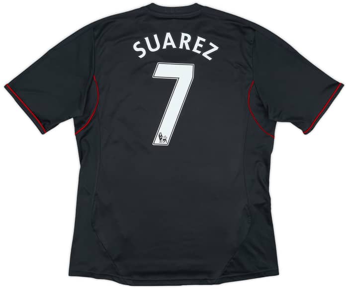 2011-12 Liverpool Away Shirt Suarez #7 - 6/10 - (L)
