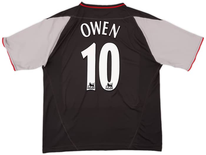 2002-04 Liverpool Away Shirt Owen #10 - 8/10 - (L)