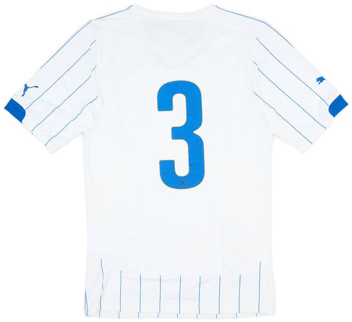 2014-15 Italy Player Issue Away Shirt #3 (XL)